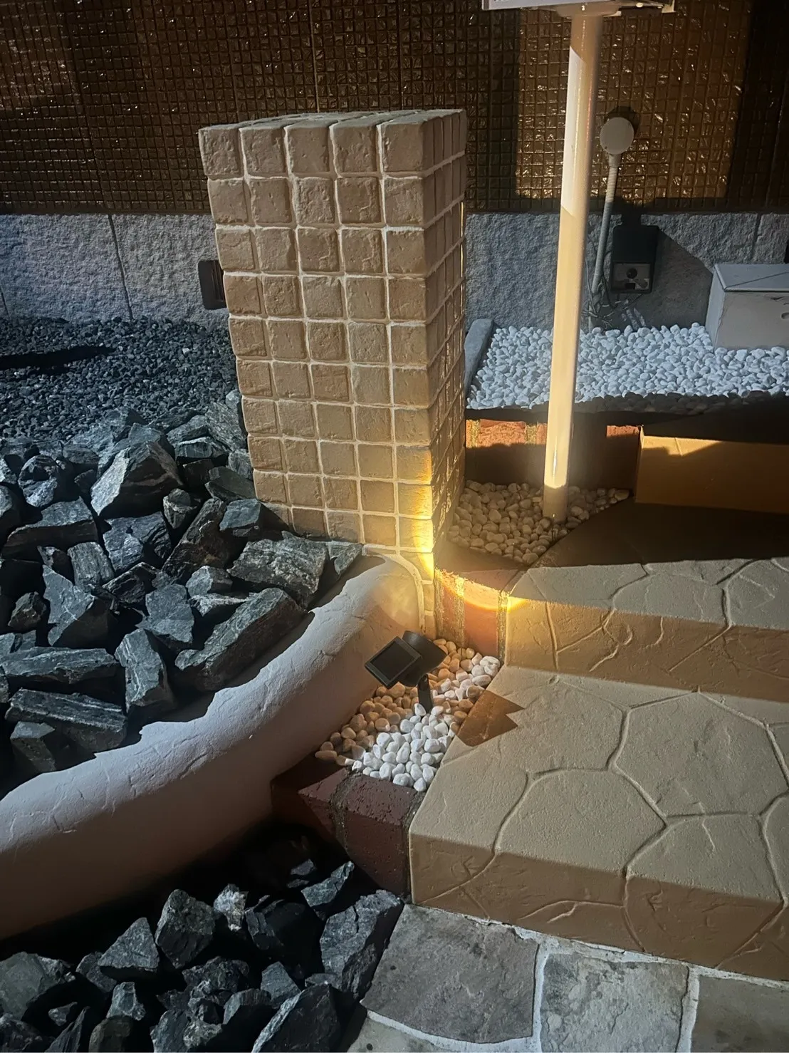 施工完了(夜撮影分)