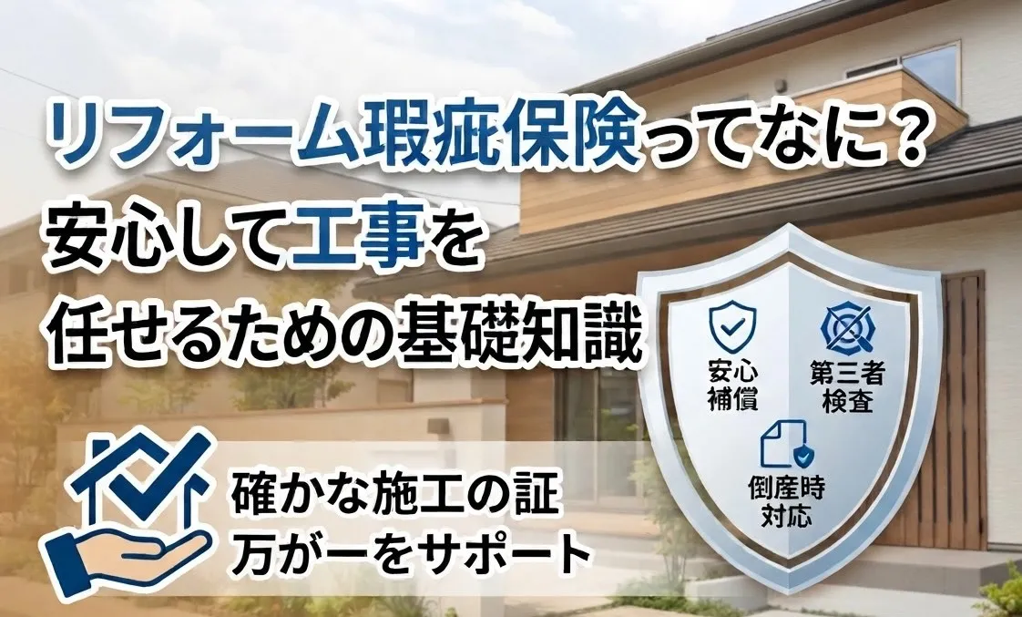 リフォーム瑕疵保険ってなに？知っておきたい基礎知識 🏡✨